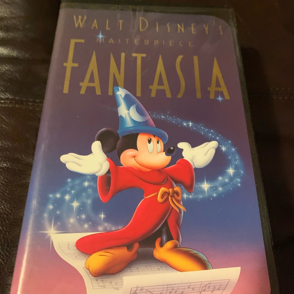 Disney VHS clamshell movie Fantasia